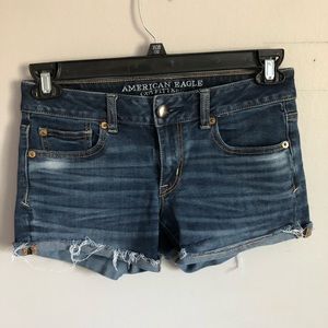 american eagle jean shorts